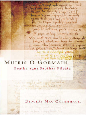 cover image of Muiris Ó Gormáin